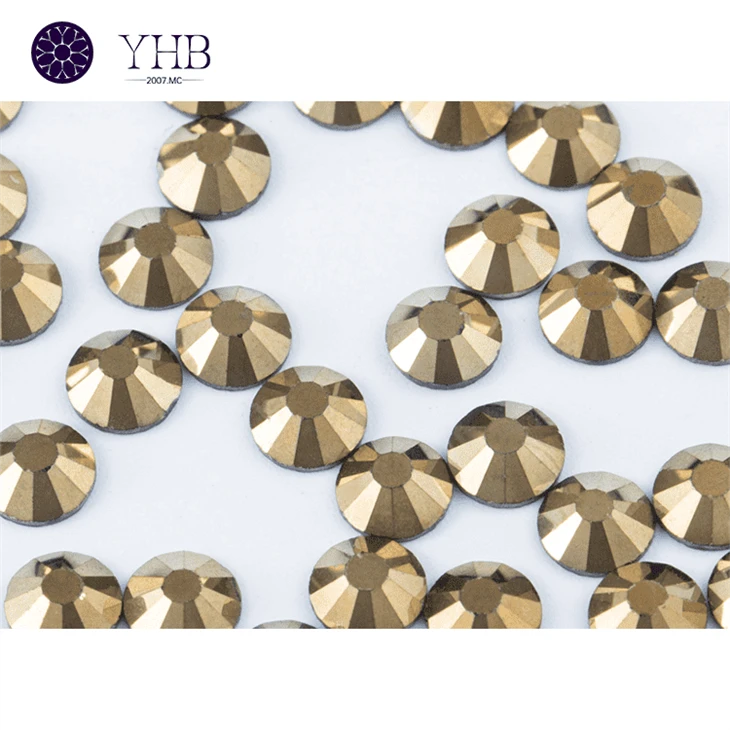 Gold Flat Back Pearls Gold Flat Back Pearls