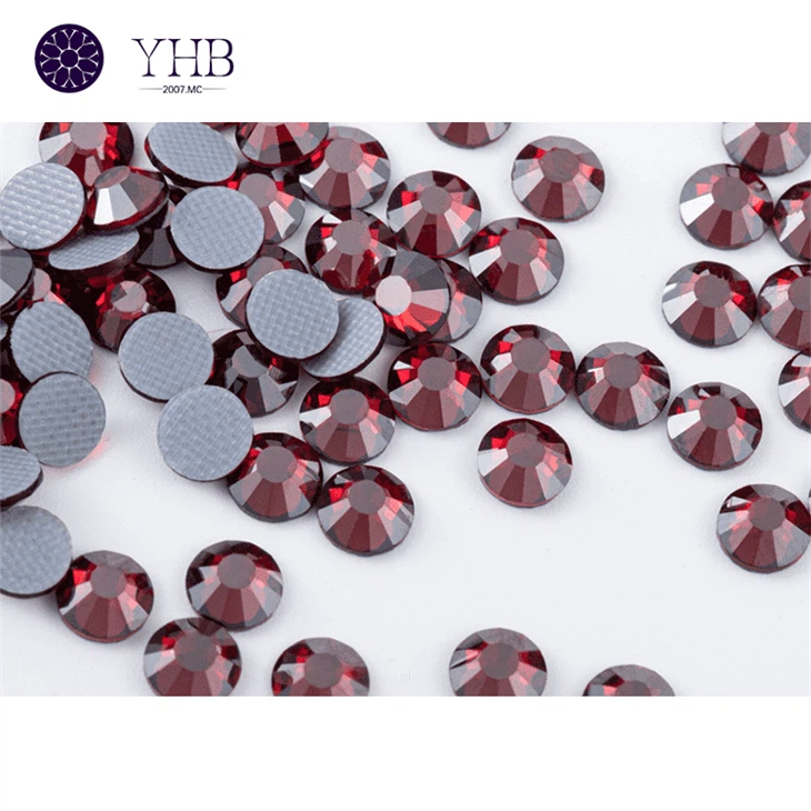 Red Flat Back Pearls Red Flat Back Pearls